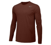 Nike Legend LS Crew - Dark Cinder