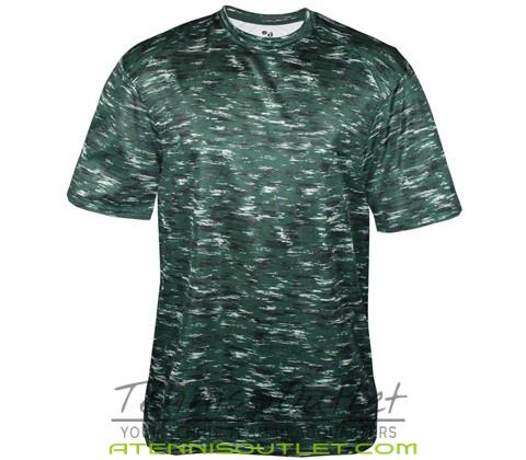 Badger Static Tee - Dark Green