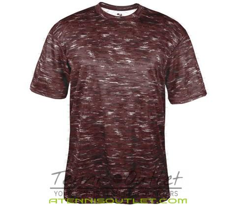Badger Static Tee - Maroon