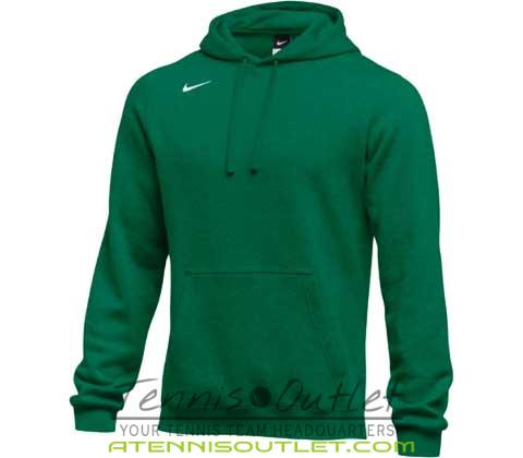 nike fleece hoodie green