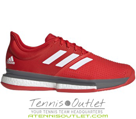 Adidas SoleCourt Boost-Red/White 