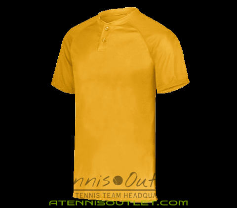 Augusta Attain Two-Button Jersey - Gold