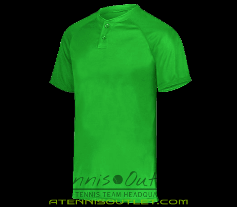 Augusta Attain Two-Button Jersey - Kelly