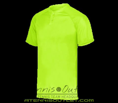 Augusta Attain Two-Button Jersey - Lime