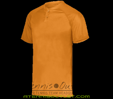 Augusta Attain Two-Button Jersey - Power Orange