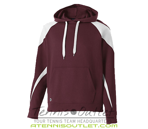 Holloway Prospect Hoodie - Maroon/White