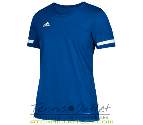 Adidas Women's Team 19 Short Sleeve Jersey | Tennis Uniforms ...