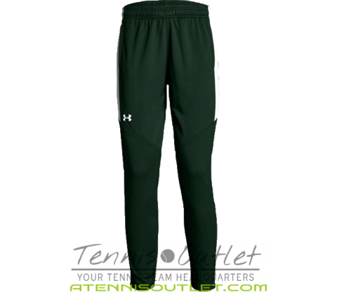 UA Rival Knit Pant W-1326775-301-Forest Green