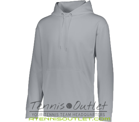Augusta Wicking Fleece Hoodie 5505-Athletic Grey