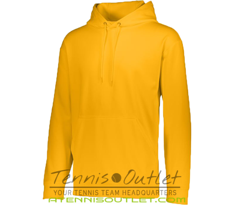 Augusta Wicking Fleece Hoodie - Gold