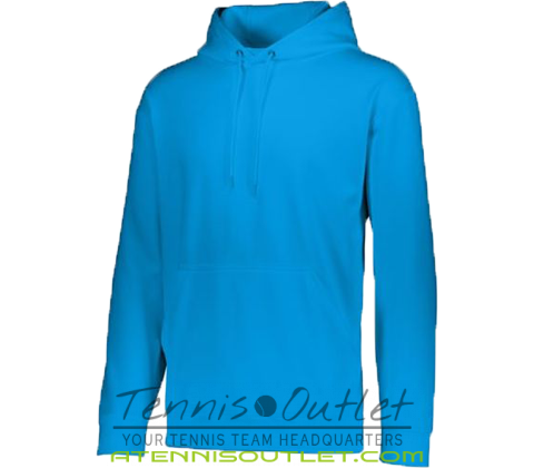 Augusta Wicking Fleece Hoodie 5505-Power Blue