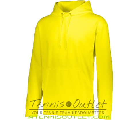 Augusta Wicking Fleece Hoodie 5505-Power Yellow