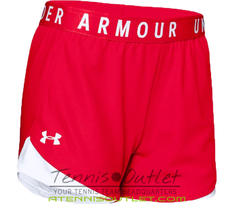UA Play Up Short W-1344552-600-Red