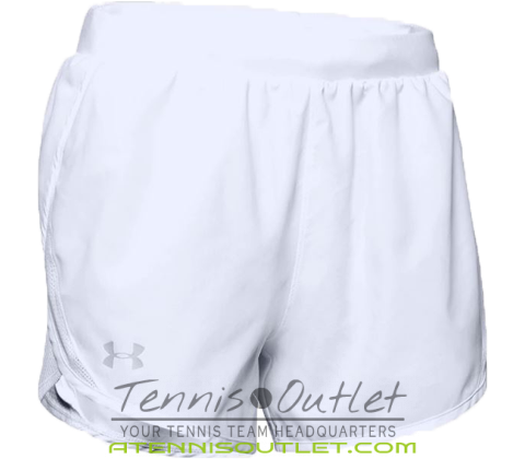 UA Fly By 2.0 Short W-1350196-White