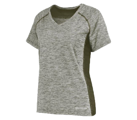 Electrify Coolcore W Tee Olive Heather