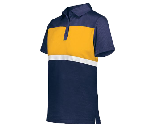 Hol. W Prism Polo 222776 Navy Gold