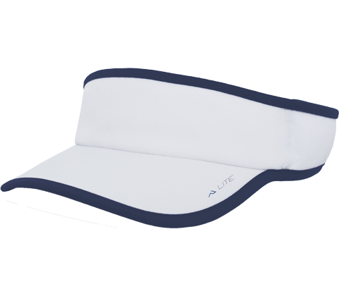 Pacific Lite Active Visor - White/Navy
