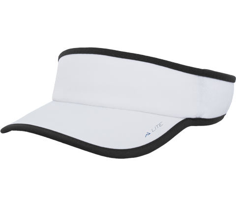 Pacific Lite Active Visor - White/Black