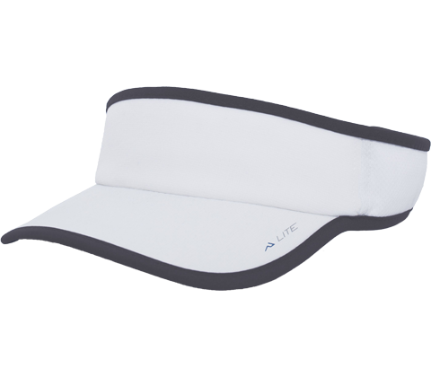 Pacific Lite Active Visor - White/Graphite