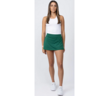 Sofibella Team 13" Pleated Skort - Forest Green