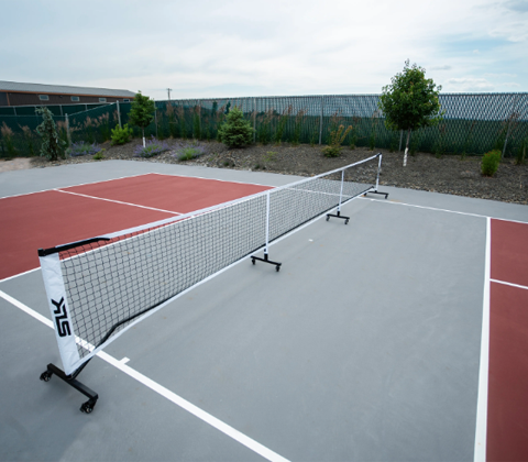 SLK Prime Portable Wheeled Pickleball Net